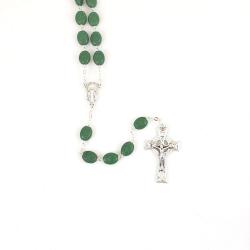  Rosary Green Shamrock 
