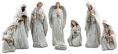  Nativity Set 8 inch 8 Piece Faux Wood (LIMITED SUPPLIES) 