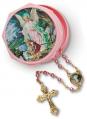  Children's Rosary Guardian Angel Pink 