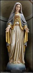  Mary Immaculate Heart Statue 48 inch 