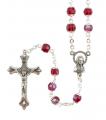  Rosary Red Crystal 