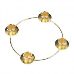  Advent Wreath Tabletop Brass 10.5\" (QTY DISCOUNT) 
