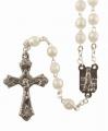  Rosary White Fatima 10/PKG ($6.50 ea) 