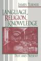  Language, Religion, Knowledge: Past and Present 