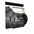  Grit Don't Quit Study Guide with DVD: Get Back Up and Keep Going - Learning from Paul's Example 