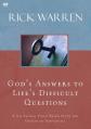  God's Answers to Life's Difficult Questions Video Study 