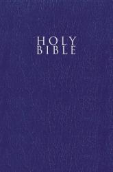  Niv, Gift and Award Bible, Leather-Look, Blue, Red Letter Edition, Comfort Print 