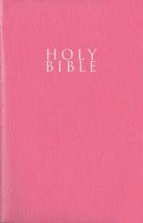 Niv, Gift and Award Bible, Leather-Look, Pink, Red Letter Edition, Comfort Print 