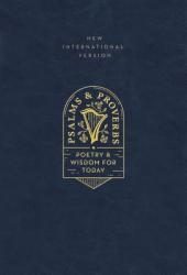  Niv, Psalms and Proverbs, Leathersoft Over Board, Navy, Comfort Print: Poetry and Wisdom for Today 