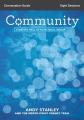  Community: Starting Well in Your Small Group [With DVD] 