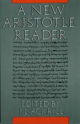  A New Aristotle Reader 