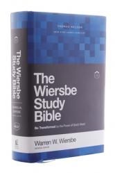  Nkjv, Wiersbe Study Bible, Hardcover, Comfort Print: Be Transformed by the Power of God\'s Word 