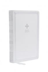  Nrsv, Catholic Bible, Gift Edition, Leathersoft, White, Comfort Print: Holy Bible 