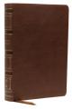  Nkjv, Single-Column Wide-Margin Reference Bible, Leathersoft, Brown, Red Letter, Comfort Print: Holy Bible, New King James Version 