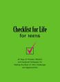  Checklist for Life for Teens: 40 Days of Timeless Wisdom and Foolproof Strategies for Making the Most of Life's Challenges and Opportunities 