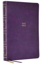  KJV Holy Bible: Paragraph-Style Large Print Thinline with 43,000 Cross References, Purple Leathersoft, Red Letter, Comfort Print: King James Version 