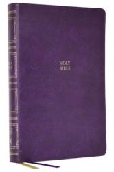  KJV Holy Bible: Paragraph-Style Large Print Thinline with 43,000 Cross References, Purple Leathersoft, Red Letter, Comfort Print (Thumb Indexed): King 
