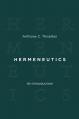  Hermeneutics: An Introduction 