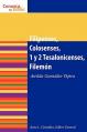 Filipenses, Colosenses, 1 y 2 Tesalonicenses, Filemn 