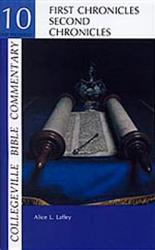  Collegeville Bible Commentary Old Testament Volume 10: First and Second Chronicles: Volume 10 