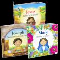  Jesus Mary and Joseph Board Book Set 