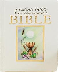  Catholic Childs 1st Communion Bible-NRSV 
