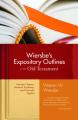  Wiersbe's Expository Outlines on the Old Testament: Strategic Chapters Outlined, Explained, and Practically Applied 