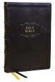  KJV Holy Bible with Apocrypha and 73,000 Center-Column Cross References, Black Leathersoft, Red Letter, Comfort Print (Thumb Indexed): King James Vers 