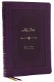  KJV Holy Bible: Giant Print Thinline Bible, Purple Leathersoft, Red Letter, Comfort Print: King James Version (Vintage Series) 
