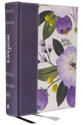  Kjv, the Woman\'s Study Bible, Purple Floral Cloth Over Board, Red Letter, Full-Color Edition, Comfort Print: Receiving God\'s Truth for Balance, Hope, 