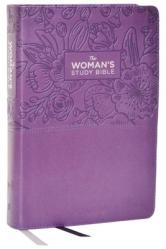  Kjv, the Woman\'s Study Bible, Purple Leathersoft, Red Letter, Full-Color Edition, Comfort Print: Receiving God\'s Truth for Balance, Hope, and Transfor 