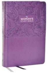  Kjv, the Woman\'s Study Bible, Purple Leathersoft, Red Letter, Full-Color Edition, Comfort Print (Thumb Indexed): Receiving God\'s Truth for Balance, Ho 