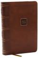  KJV Holy Bible: Compact with 43,000 Cross References, Brown Leathersoft, Red Letter, Comfort Print: King James Version 