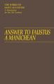  Answer to Faustus, a Manichean 