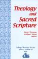  Theology and Sacred Scripture 