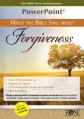  What the Bible Says about Forgiveness PowerPoint 