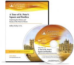  A Tour of St. Peter\'s Square and Basilica (Audio CD): Exploring the History and Beauty of the Heart of Rome 