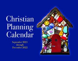  2022 Christian Planning Calendar: 16 Months, September 2021-December 2022 