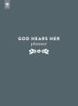  God Hears Her Undated Weekly Planner: Inspirational Christian Planner 